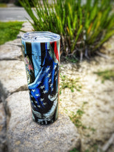 Load image into Gallery viewer, Navy Strong Tumbler
